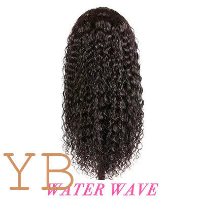 Good price Water Wave 5x5 Lace Closure Wig transparent Lace Frontal Human Hair Wigs online