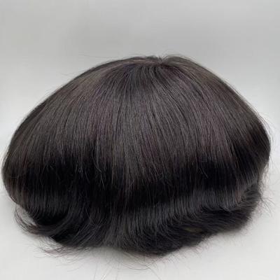 P2-3-8 hollywood Base Undetectable hd swiss Lace clear Poly All Around Natural Lace Front Prothesis Hair Wig for Men Toupee