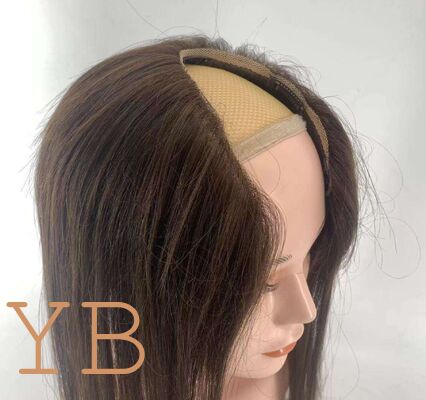 V Shape U Shape Clip in Extensions Human Hair Invisible U Part Injected Clip in Hair Extensions