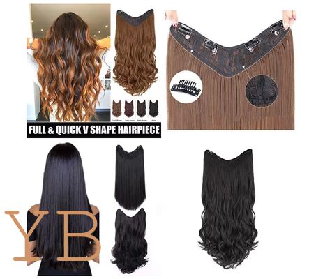 New Style Raw Virgin Hair Ready to Ship U Shape Balayage Color V Part Women Human Hair Topper With Clips Drop shipping