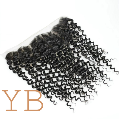Good price 13x4 13x6  Perruque Hd Lace Frontal Naturel Brazilian Human Hair HD Lace Frontal Closures  with deep wavy curly online