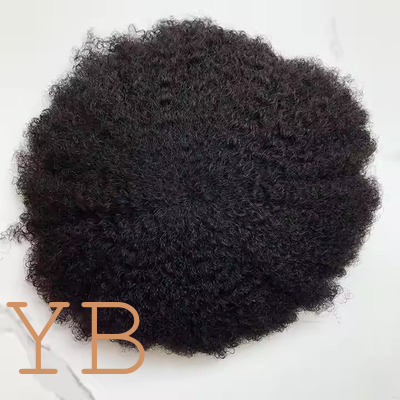Good price Invisible HAIR LINE WITH 100% HUMAN HAIR 4MM SWISS LACE 8X10” Afro Hair WIGS for Men online