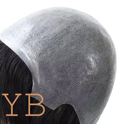 Good price Thin Skin human Hair Toupee Wig , Alopecia Wigs, or Medical wig with 100% RAW human Hair 14 inch 130% density Full Head Hair Wig for Men and women online