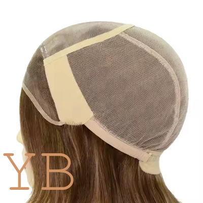 Good price Medical Wig for Alopecia Glueless Human Hair Full Hand-Tied Mono Top Anti-Slip Silicone Medical Wig online