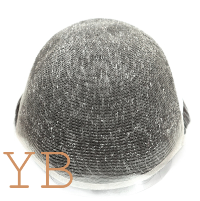 Good price Mens Toupee Hair Replacement French Lace Human Hair Systems Hair Pieces Q6 #1B50 online