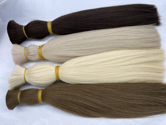 Good price Wholesale Hair Vendors Brazilian Virgin Bundles Cuticle Aligned Hair Extension No Weft Silk Straight  Bulk Human Hair for Braiding online