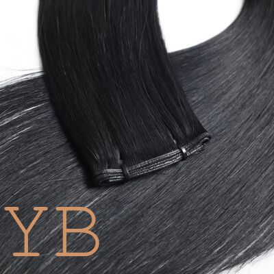 Good price Weft Genius Weft Extremely Invisible Human Hair Extension Remy Virgin Original Vietnamese Hair Natural Black online