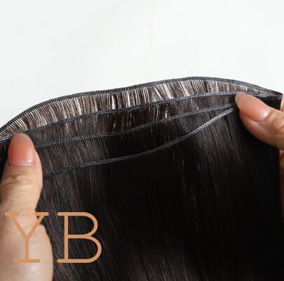 Good price Genius Weft Cuticle Aligned Hair Extensions Double Drawn Straight Remy 100% Human Brazilian Hair Balayage online