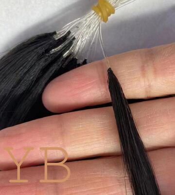 Good price Natural Color Remy Hair Feathers Extensions Double Drawn Russian Virgin Hair High Grade Human Hair Extensions online